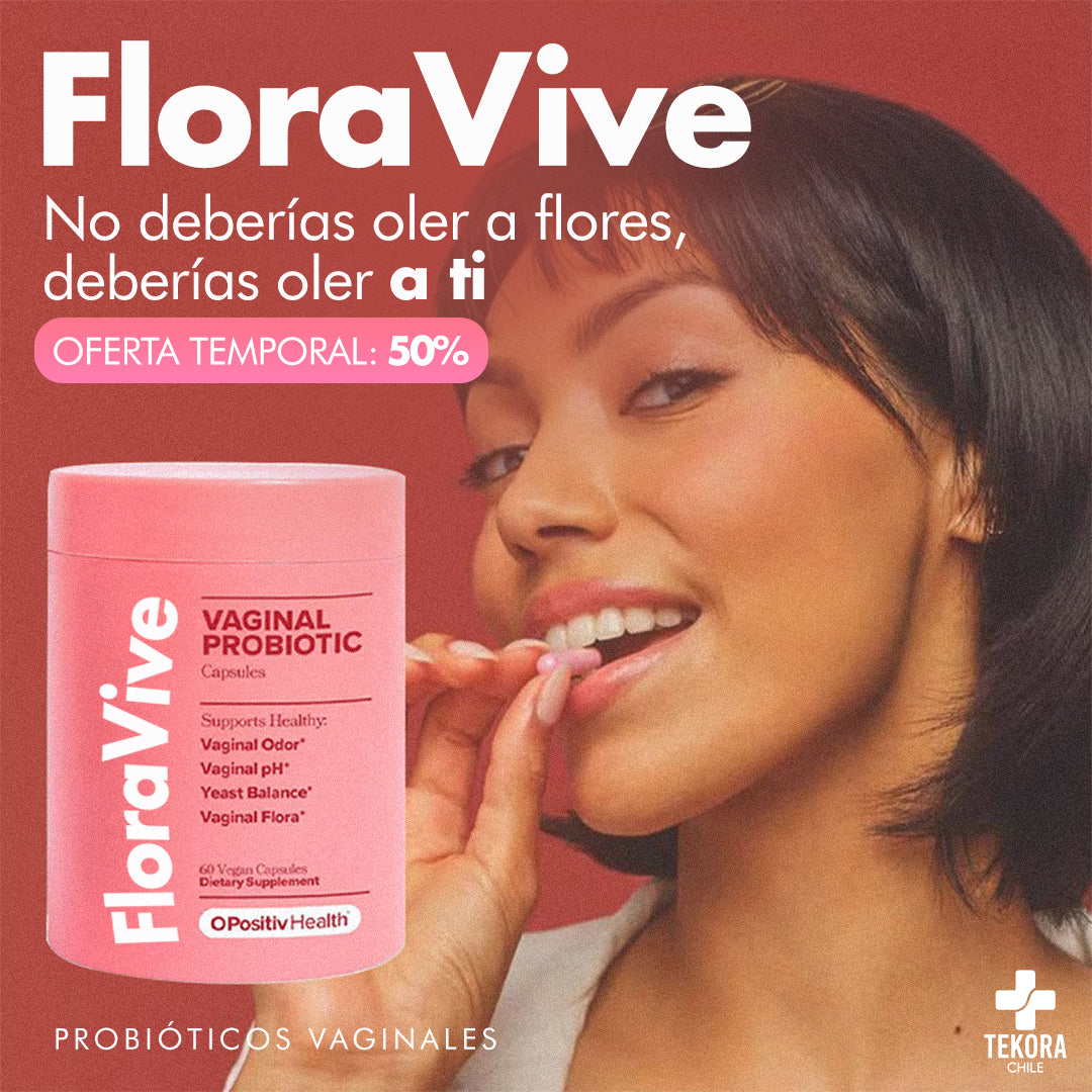 FloraVive™ Probiótico Vaginal – Equilibrio Íntimo, Bienestar Total