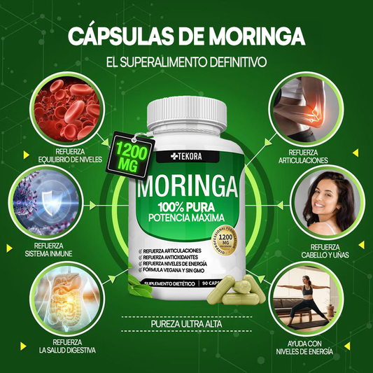 Moringa™ | Adiós Hinchazón, Dolor y Cansancio en 7 Días