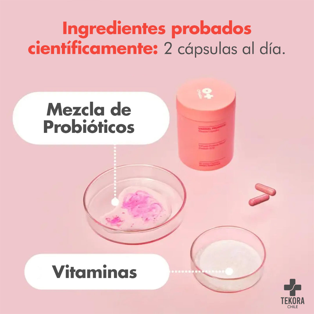 FloraVive™ Probiótico Vaginal – Equilibrio Íntimo, Bienestar Total