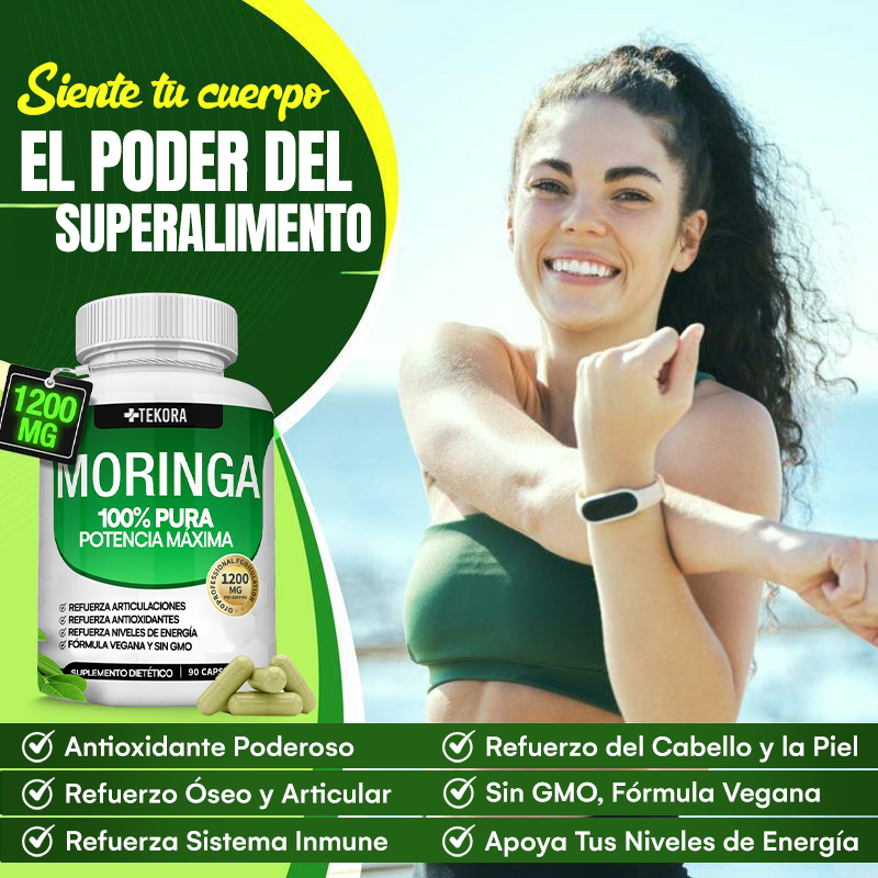 Moringa™ | Adiós Hinchazón, Dolor y Cansancio en 7 Días