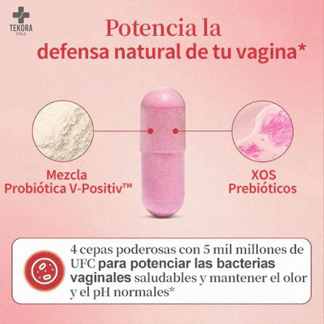 FloraVive™ Probiótico Vaginal – Equilibrio Íntimo, Bienestar Total
