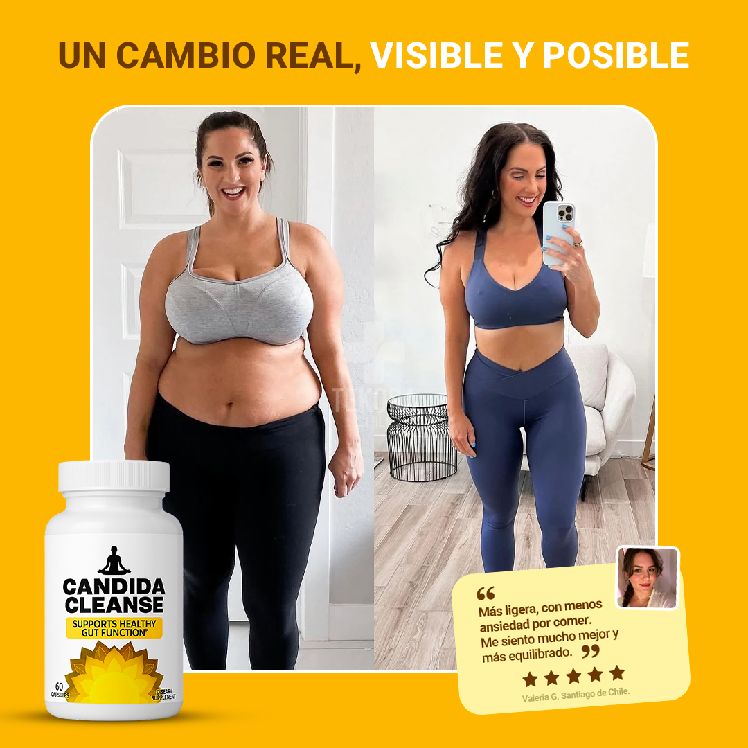CandiPure™ – Cápsulas Detox Que Reducen Hinchazón, Cansancio Y Antojos