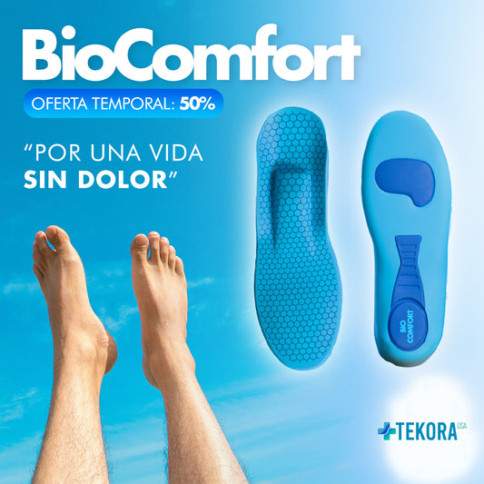 Plantillas BioComfort™ – Di Adiós Al Dolor Y Camina Con Comodidad Todo El Día