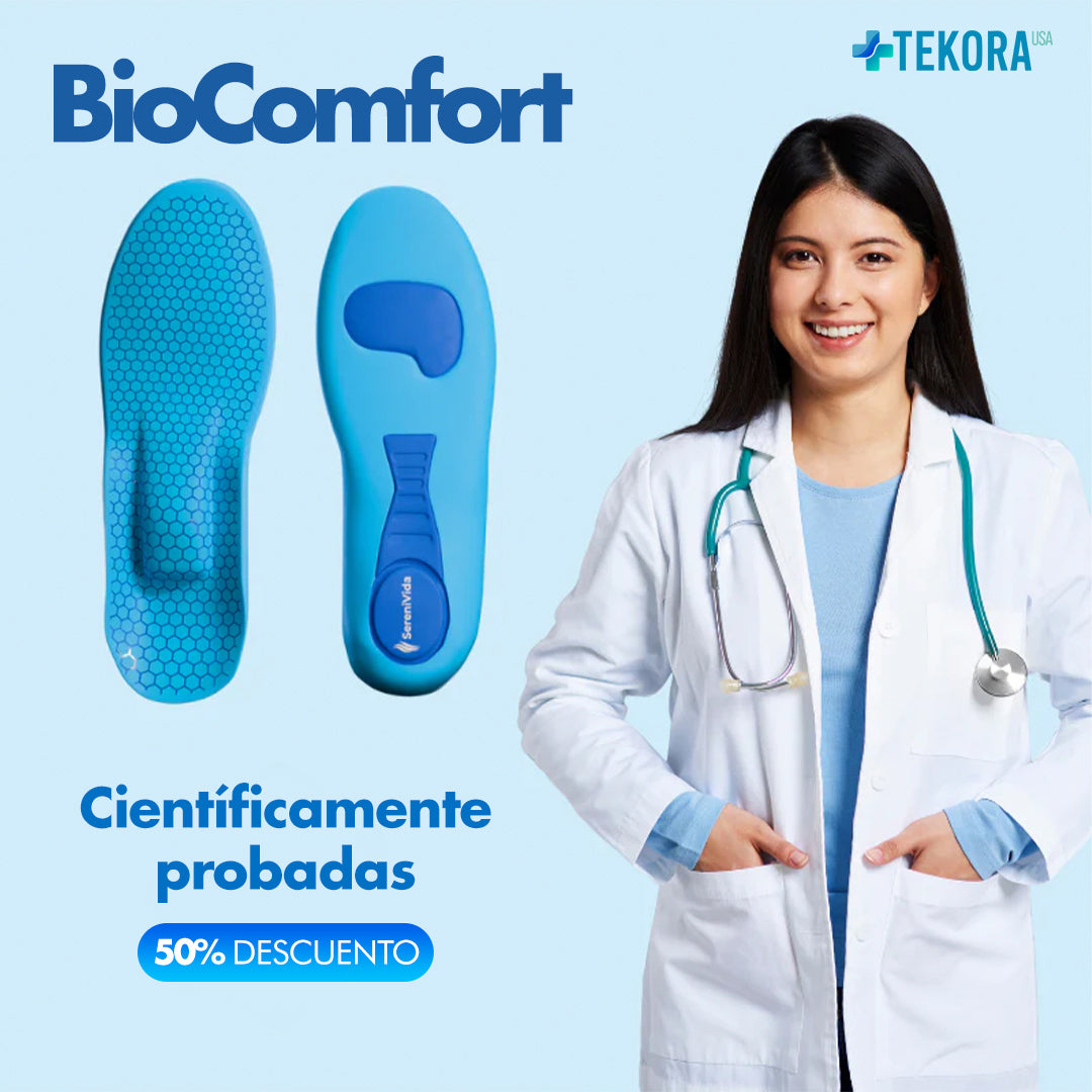 Plantillas BioComfort™ – Di Adiós Al Dolor Y Camina Con Comodidad Todo El Día