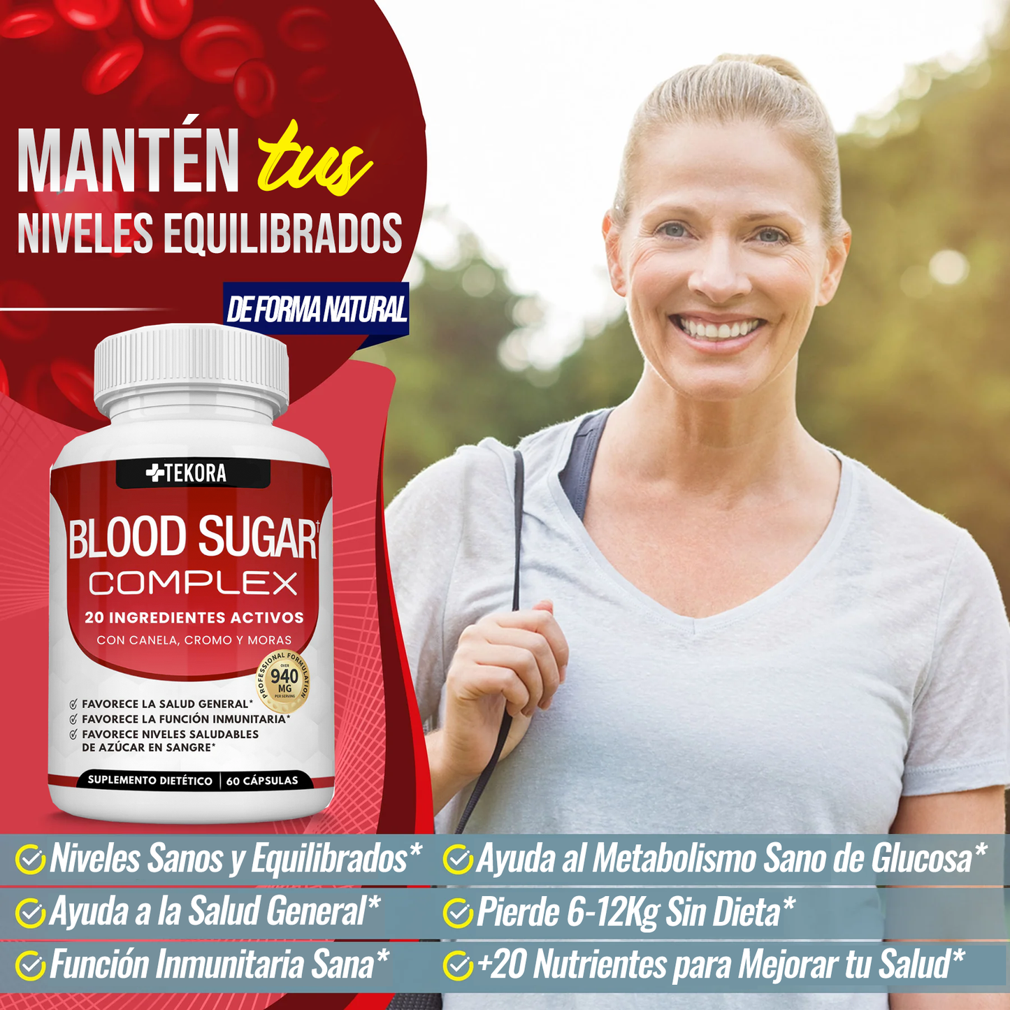 Blood Sugar Complex™ Energía y control de antojos