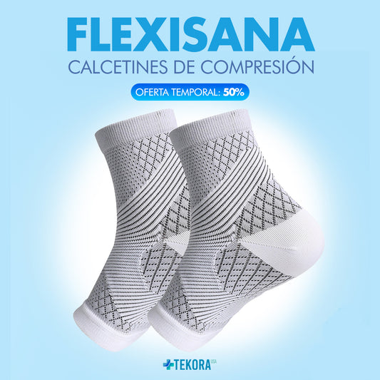 Calcetines FlexiSana™ – Tecnología De Compresión Para Aliviar Pies Adoloridos Y Tensos