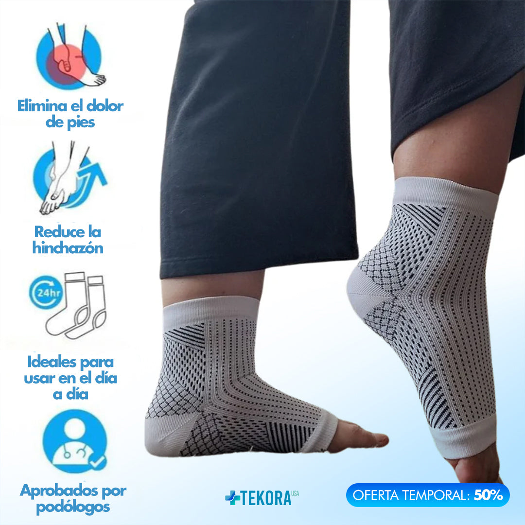 Calcetines FlexiSana™ – Tecnología De Compresión Para Aliviar Pies Adoloridos Y Tensos