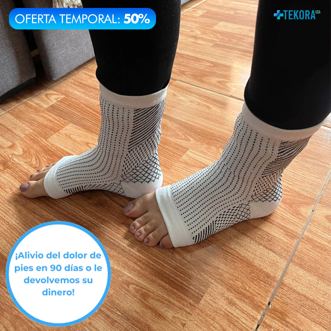Calcetines FlexiSana™ – Tecnología De Compresión Para Aliviar Pies Adoloridos Y Tensos