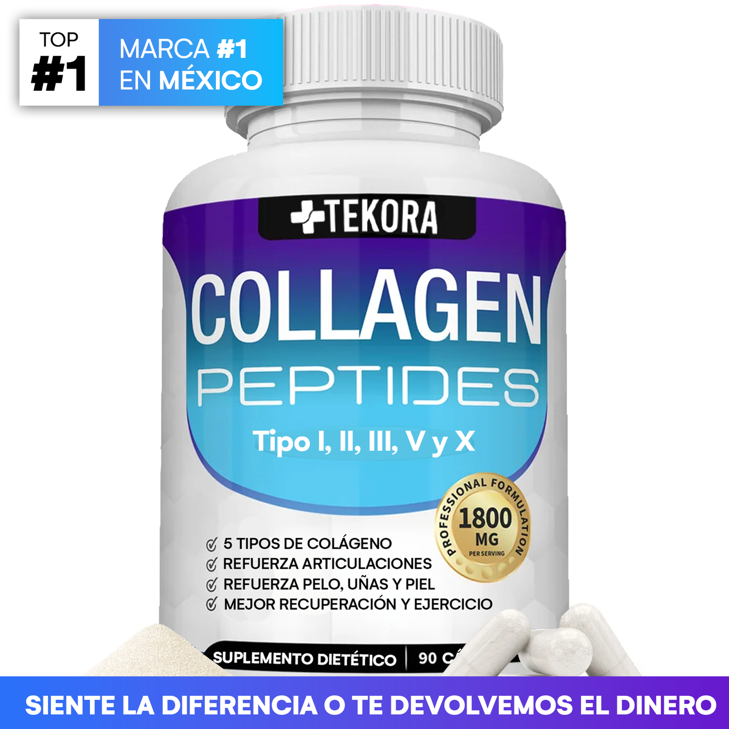 Colágeno 100% Puro Anti-Edad