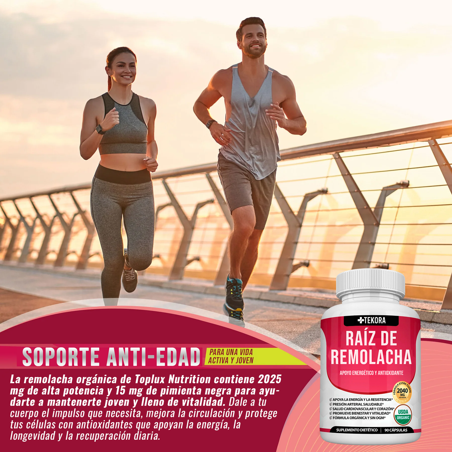 Remolacha Activa® De Máxima Pureza Anti-Edad y Vitalidad