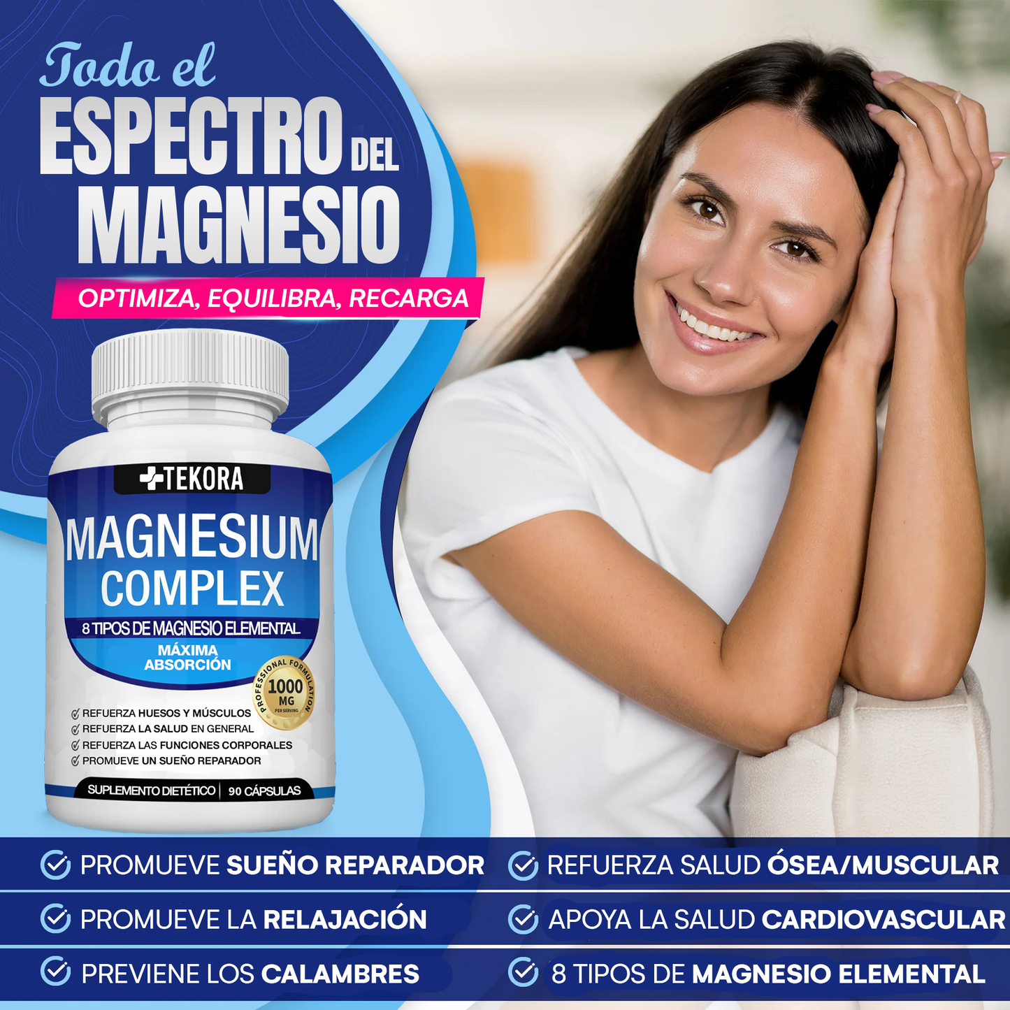 Magnesium Complex - Ultra Pureza Fórmula Anti-Edad