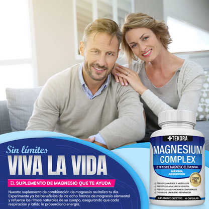 Magnesium Complex - Ultra Pureza Fórmula Anti-Edad