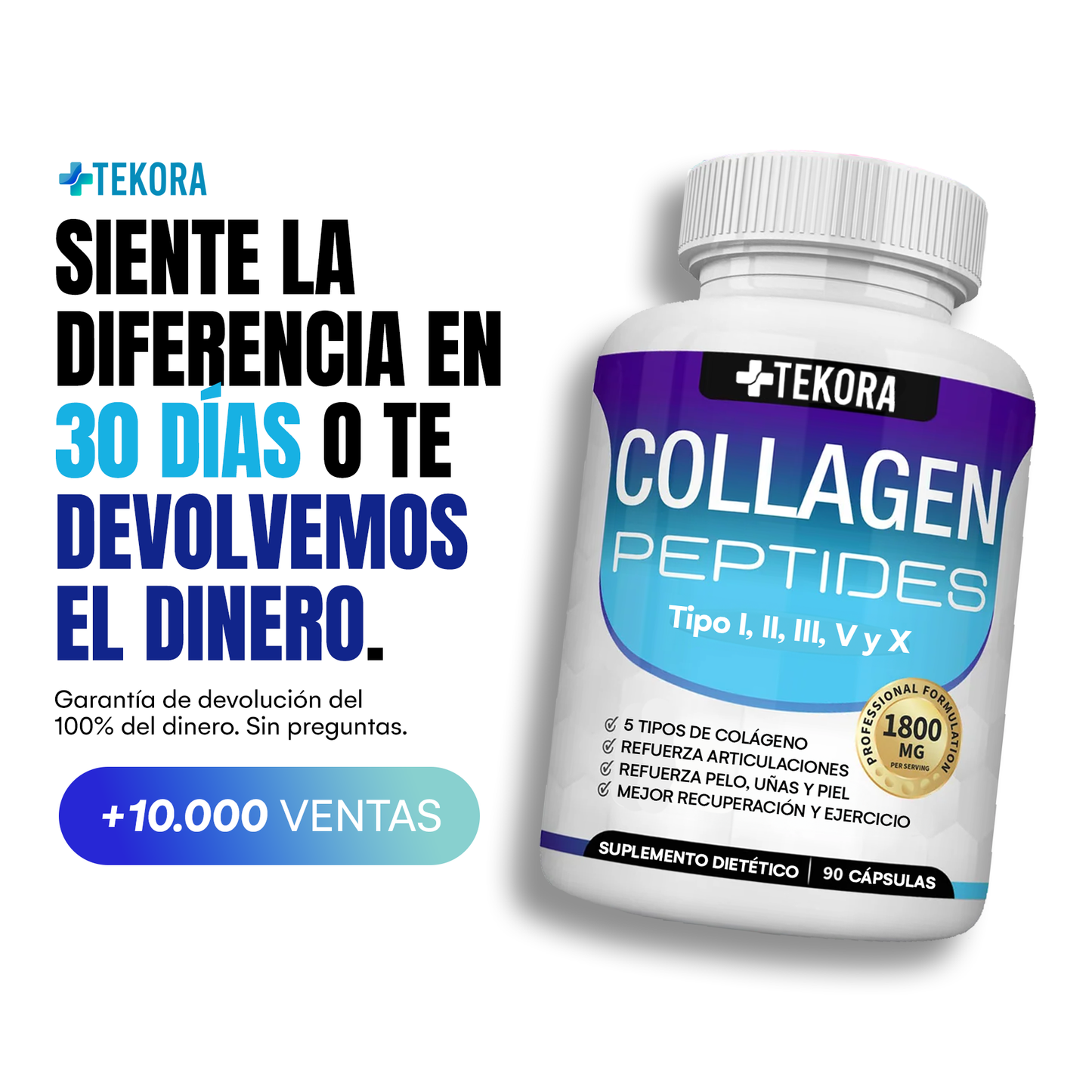 Colágeno 100% Puro Anti-Edad