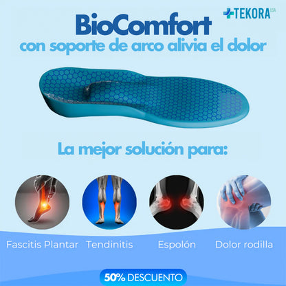 Plantillas BioComfort™ – Di Adiós Al Dolor Y Camina Con Comodidad Todo El Día