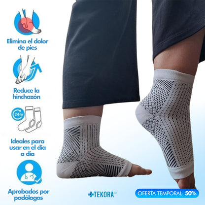 Calcetines FlexiSana™ – Tecnología De Compresión Para Aliviar Pies Adoloridos Y Tensos